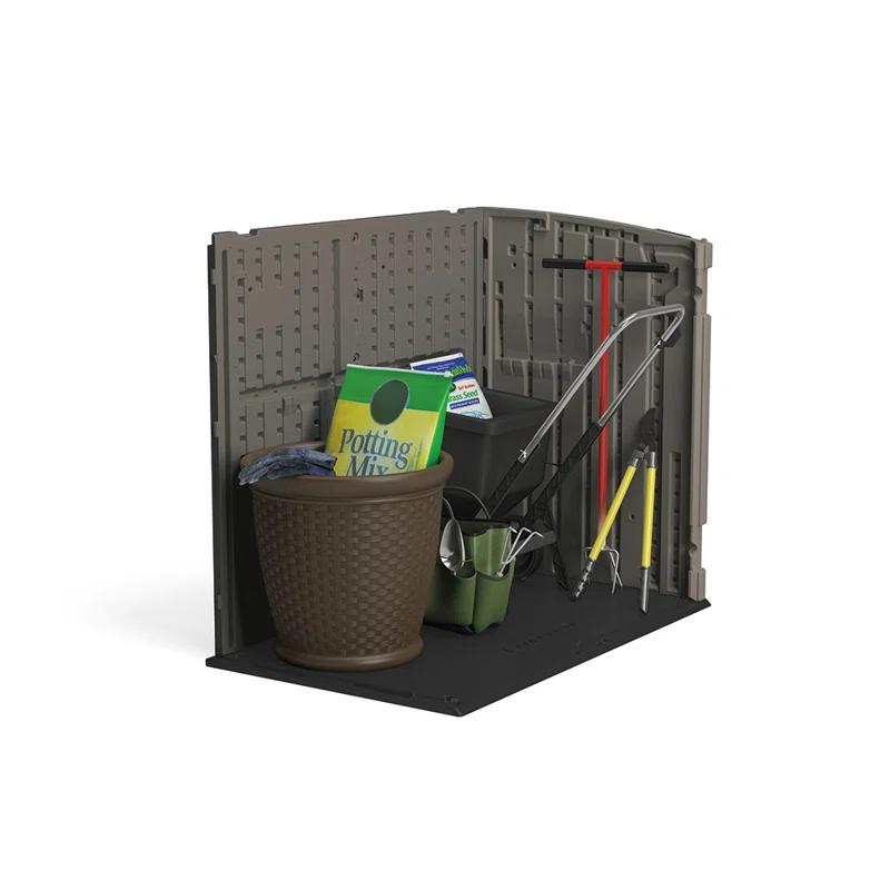 Suncast Suncast Outdoor Resin Horizontal Storage Shed