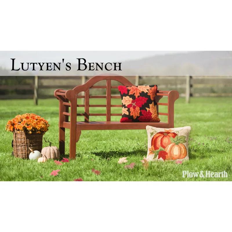 Evergreen Enterprises, Inc Lutyens Wood Garden Bench