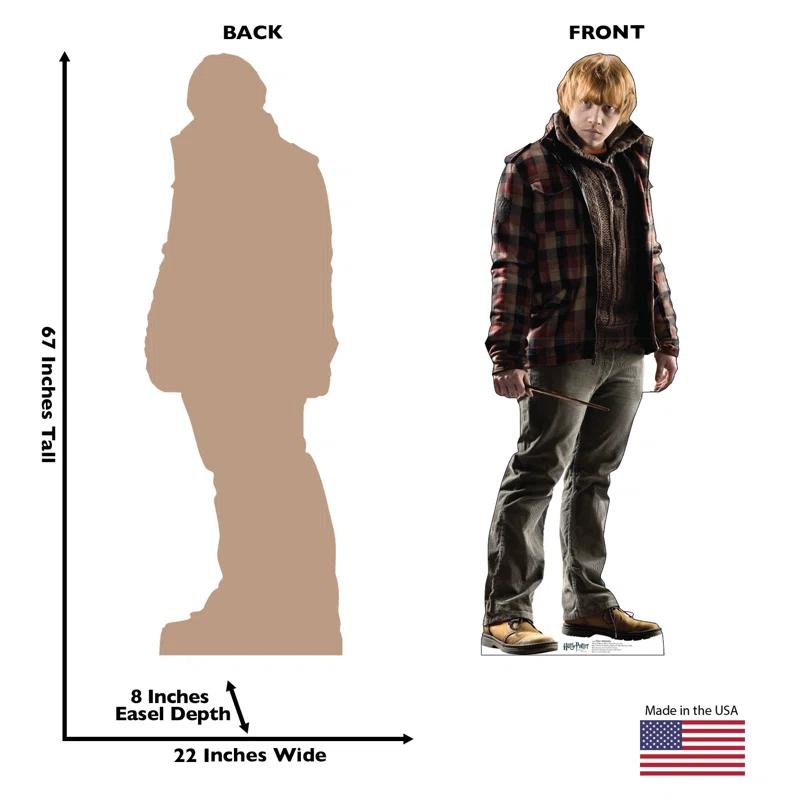 Advanced Graphics Harry Potter 67'' Harry Potter Cardboard Standup