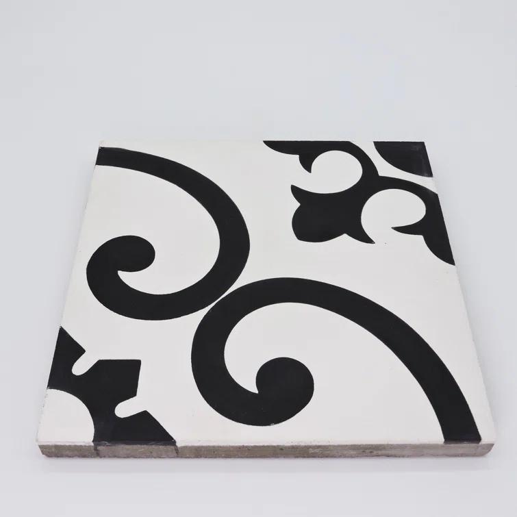 Moroccan Mosaic Orika 8" x 8" Cement Patterned Wall & Floor Tile