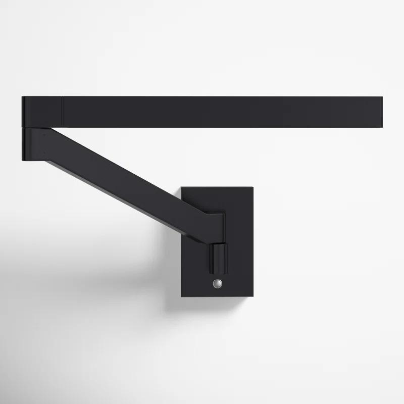 Joziah Single Light Aluminum Dimmable LED Swing Arm Sconce