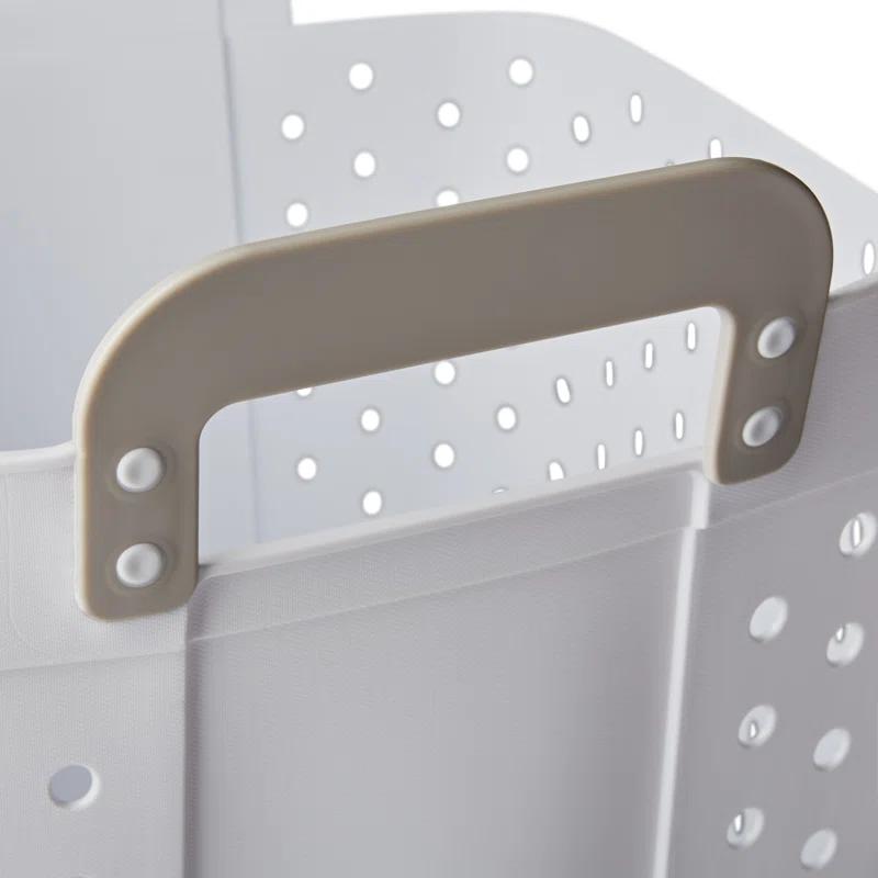 Plastic Laundry Hamper (Set of 2)