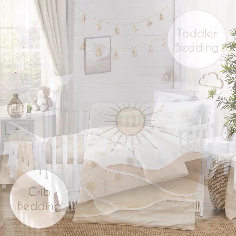 Sweet Jojo Designs Desert Sun 3 - Piece Crib Bedding Set