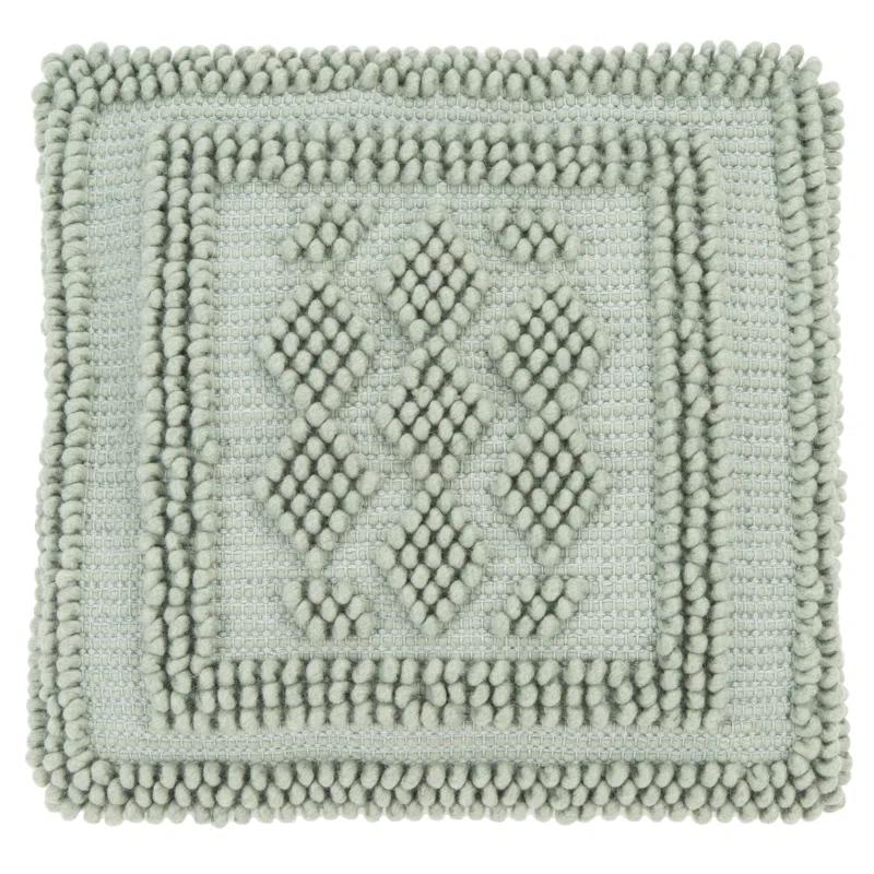 Safavieh Darvey Embroidered Wool Blend Reversible Throw Pillow