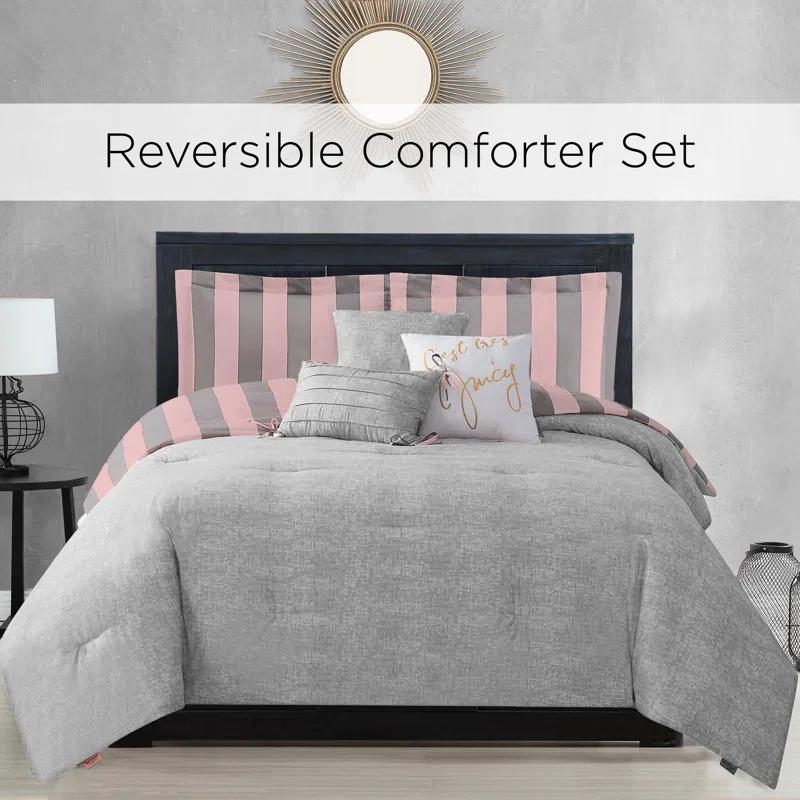 Juicy Couture Juicy Couture Cabana Stripe Comforter Sets