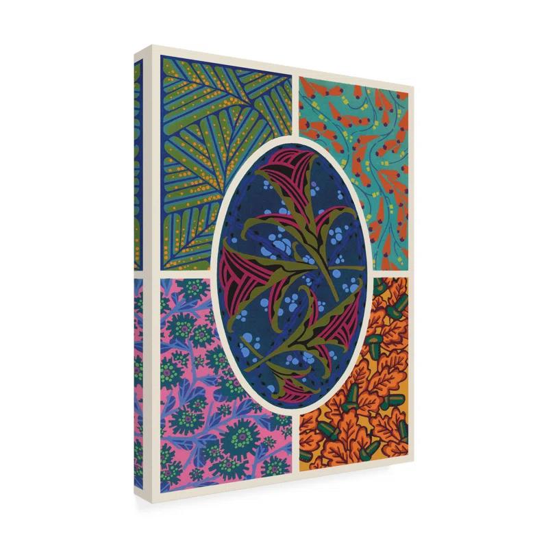 " Art Deco Florals II " by Baxter Mill Archive