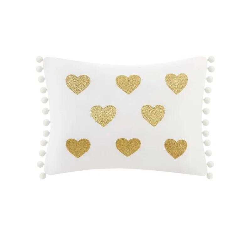 Mi Zone Rosalie Metallic Printed Plush Comforter Set
