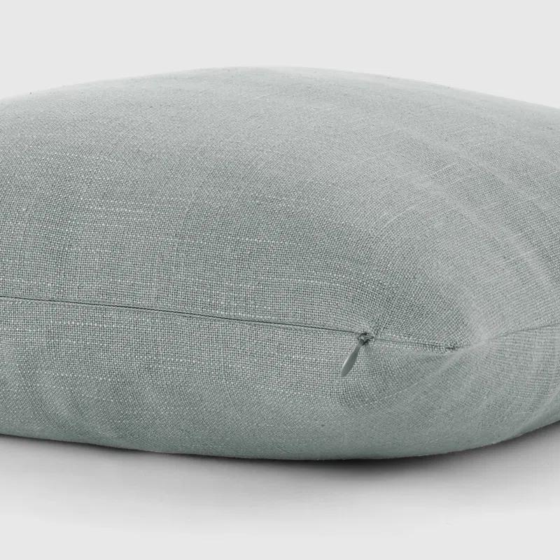 Becky Cameron Solid Cotton Throw Pillow