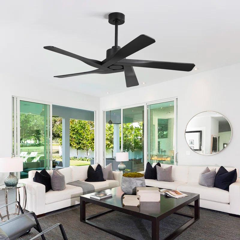 5-ABS Blades Indoor Ceiling Fan without Light