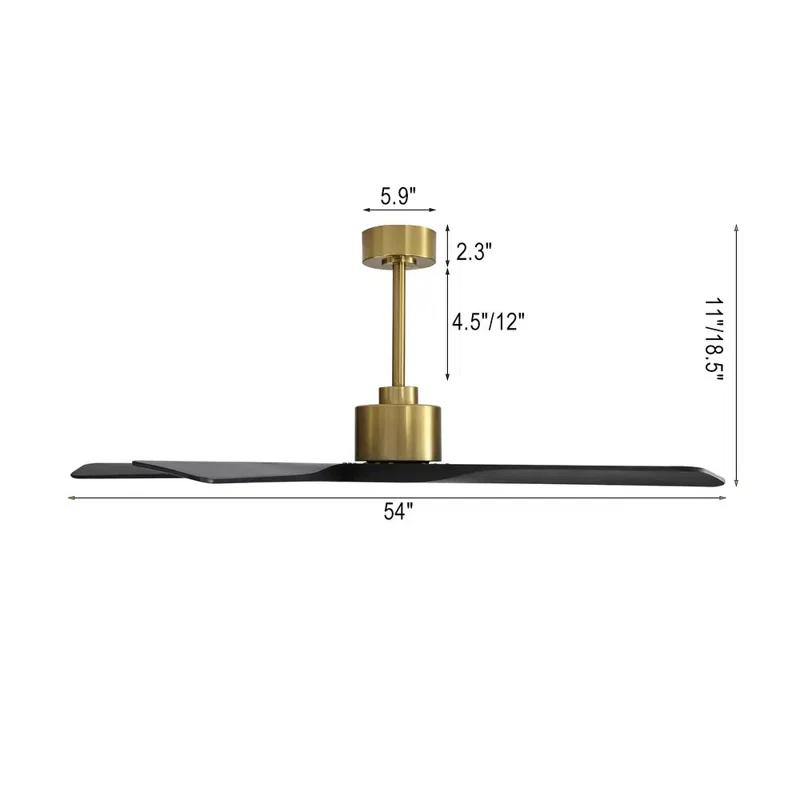 Wade Logan® 5-ABS Blades Indoor Ceiling Fan without Light