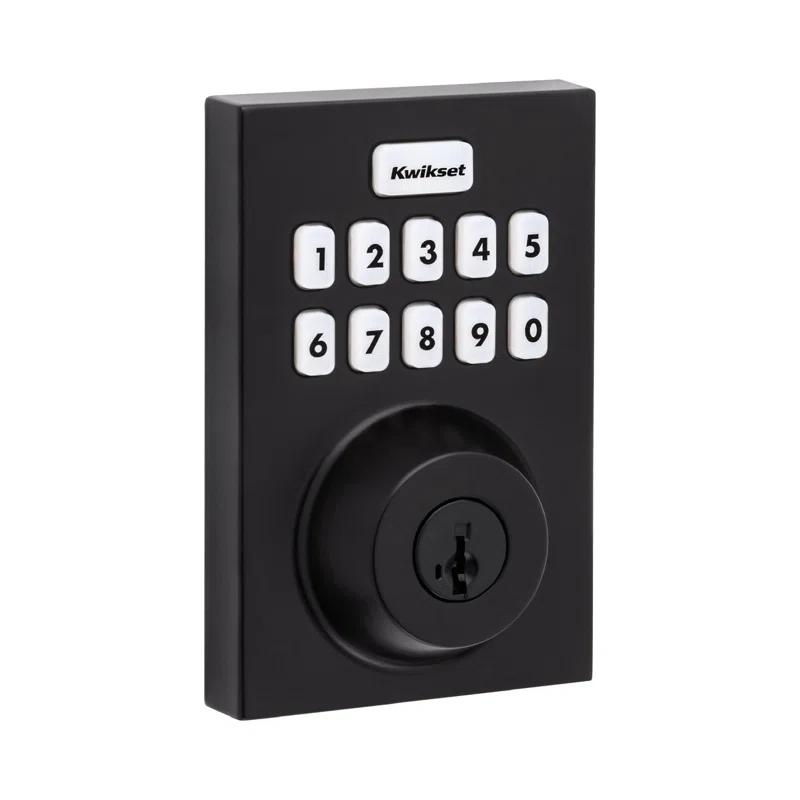 Kwikset Home Connect Smart Electronic Single Cylinder Deadbolt