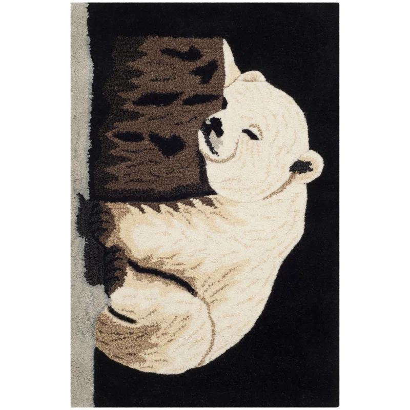 Safavieh Wilderness Hand Tufted Wool Animal Print Rug