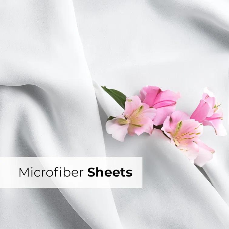 CGK Linens Extra Deep Pocket luxury Sheet Set - Solid Ultra Soft & Cooling Sheet Sets