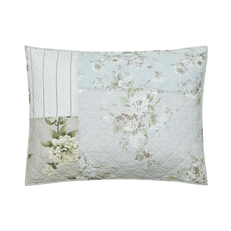 Modern Heirloom Claire Patchwork Printed Quilt Set