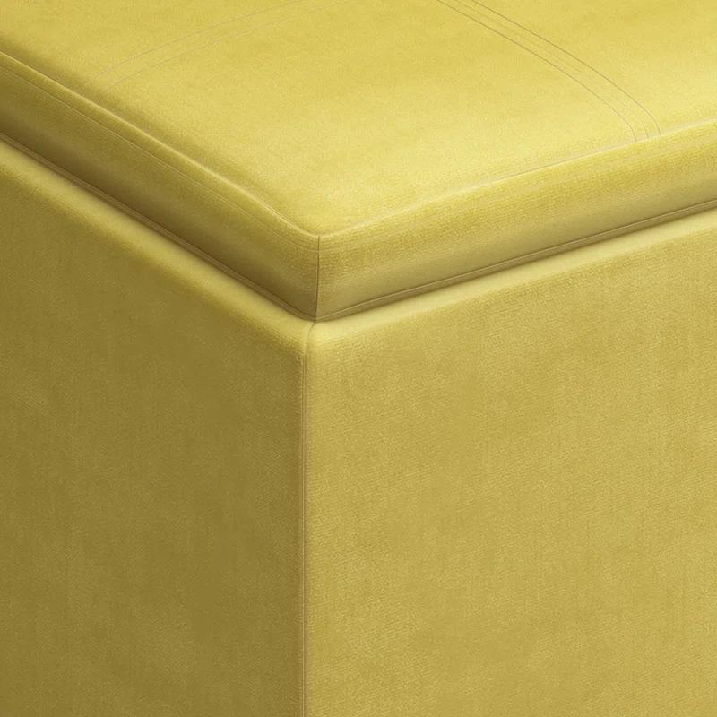 Rockwood Velvet Ottoman