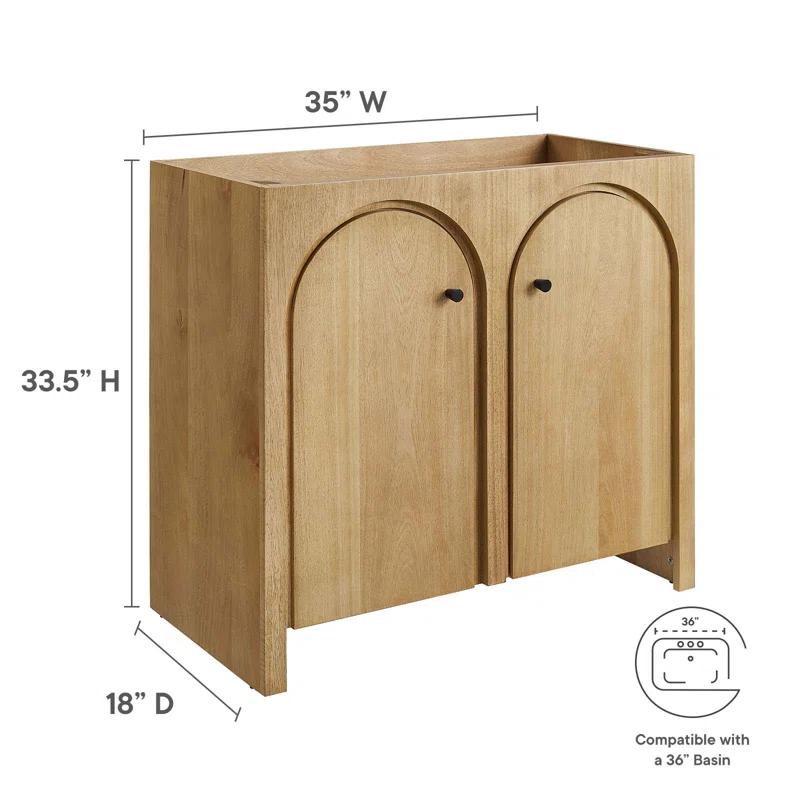 Modway Modway Appia 35" Single Bathroom Vanity Base Only