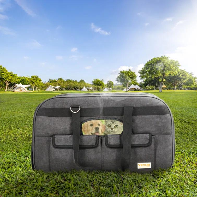 VEVOR Fabric Soft-Sided Crate with 1 Door