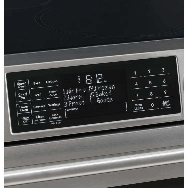 Café Café 30" 6.7 cu. ft. Smart Slide-in Electric Range with Convection and Radiant Cooktop CES750P4MW2