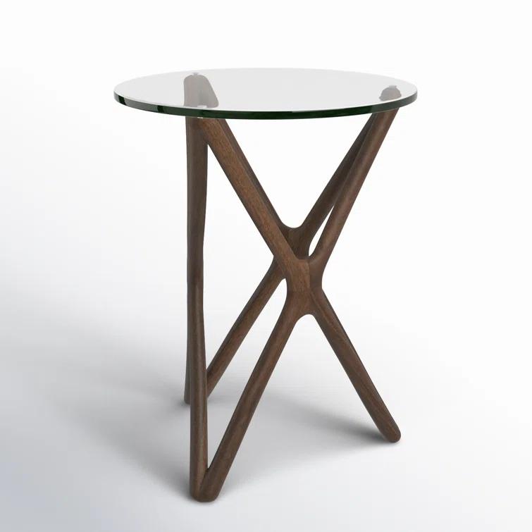 Lark Glass End Table