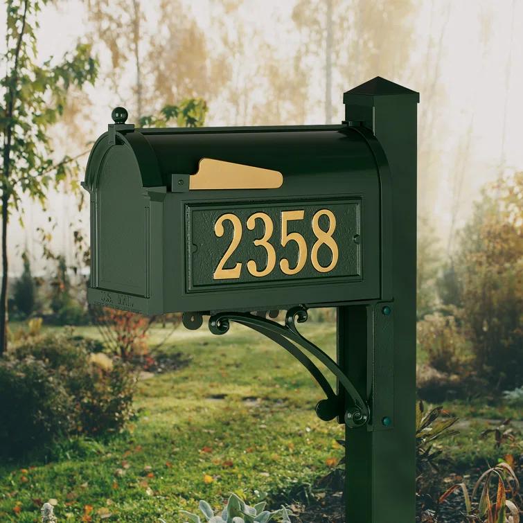 Whitehall Products Superior Post Mounted Mailbox