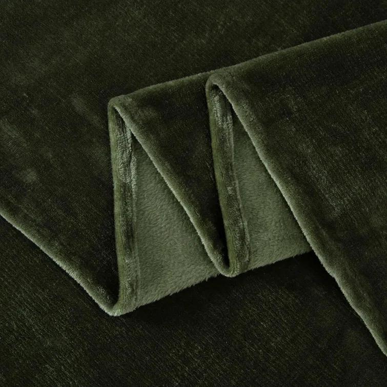 Chezmoi Collection Washed Microfiber Line Stitch Embroidery Quilt Set