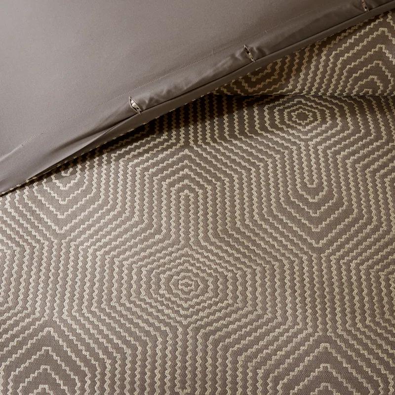 Madison Park Signature Shades of Grey Textured Comforter Set