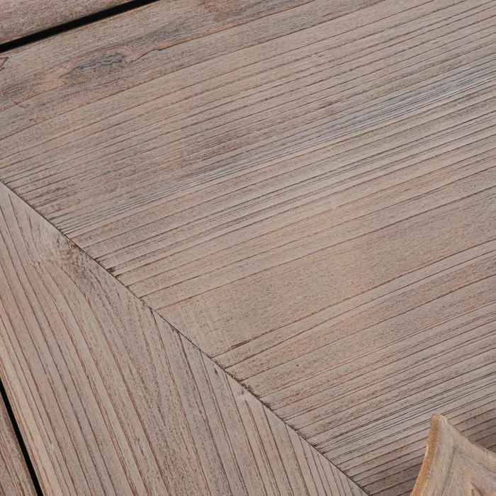 Bungalow Rose Antique Four Door Cabinet For Living Room