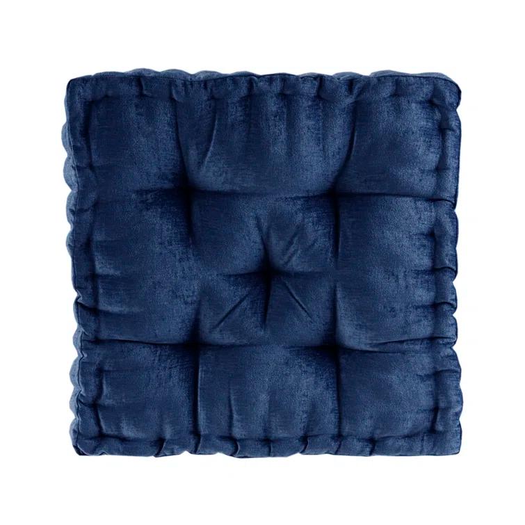 Intelligent Design Azza Poly Chenille Square Floor Pillow Cushion
