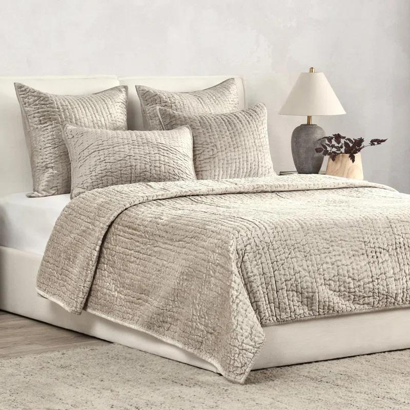 Birch Lane™ Tasmin Velvet Quilt