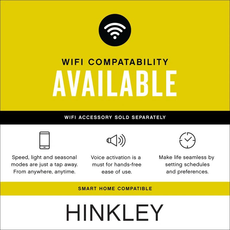 Hinkley Ventus 52-in WiFi Fan Control