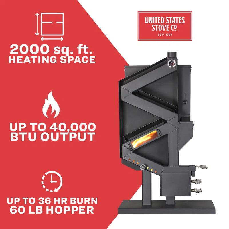United States Stove Company United States Stove Company Space Heater