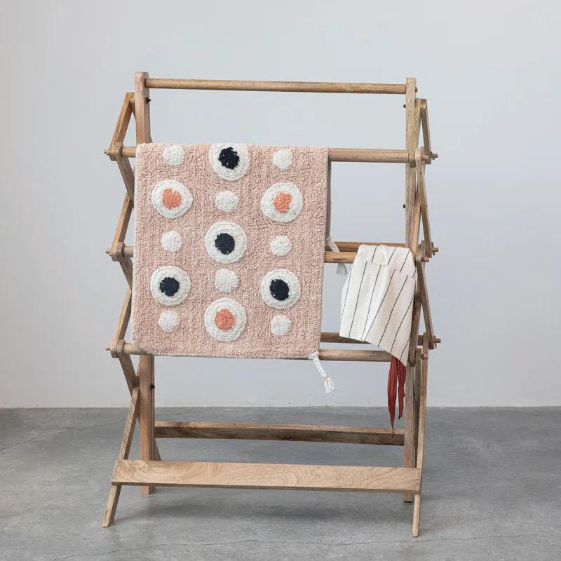 Creative Co-Op Cotton Bath Mat