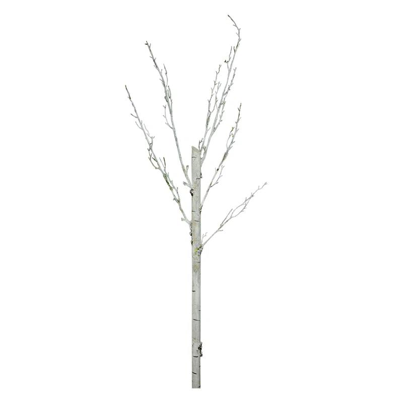 Northlight Seasonal 44" Gray Distressed Finish Artificial Crafting Display Tree Trunk
