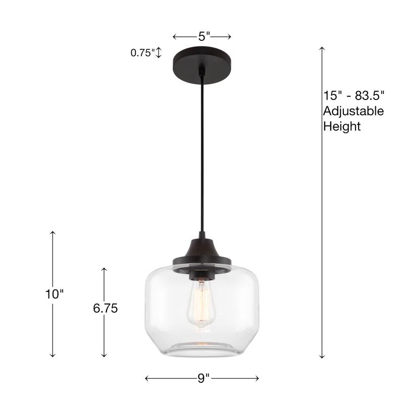 Adriunna 1 - Light Kitchen Island Pendant