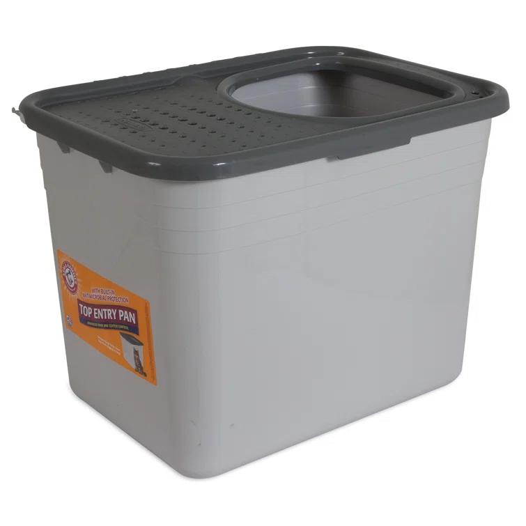 Arm & Hammer® Plastic Enclosed Litter Box