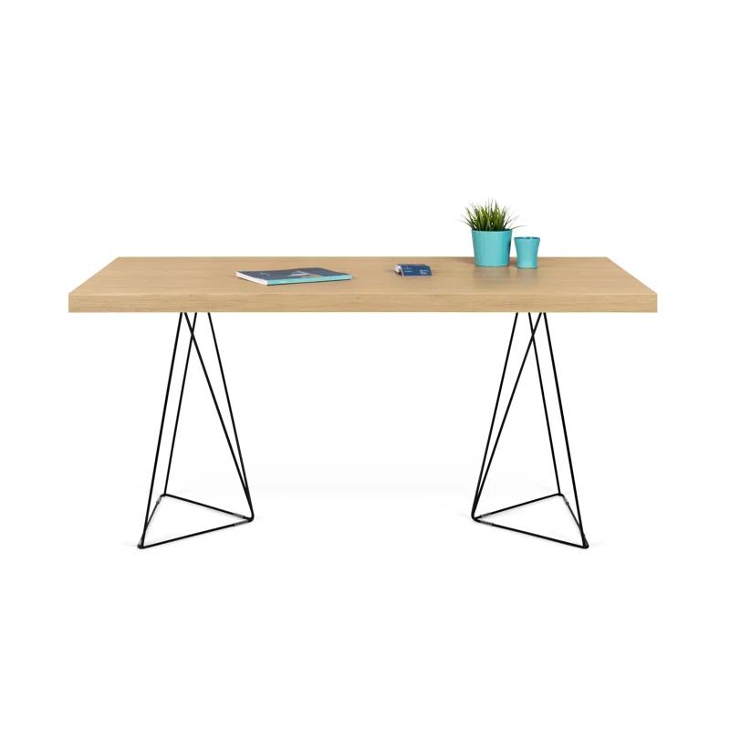 Orren Ellis Frethi Metal Base Dining Table