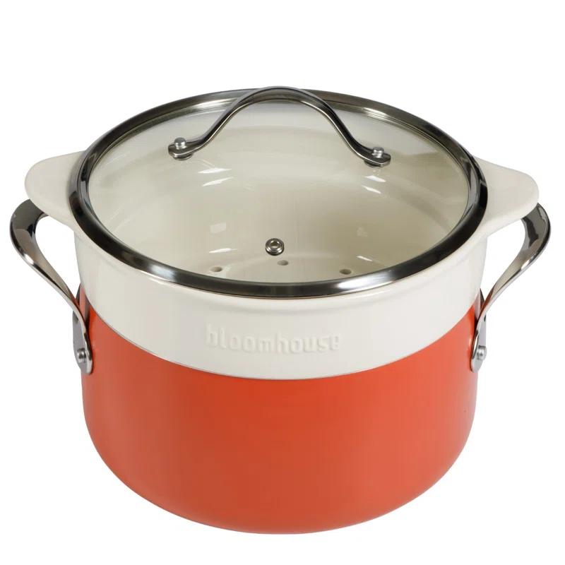 bloomhouse 6 Quarts Non-Stick Aluminum Round Dutch Set
