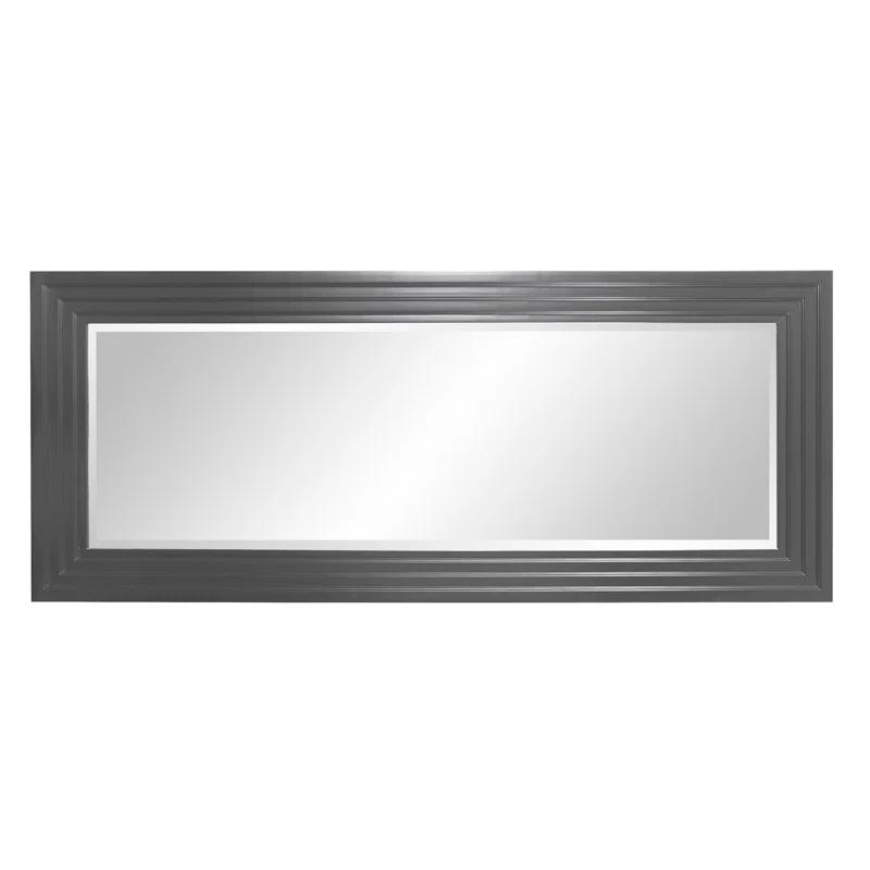 Trule Amy Wood Flat Wall Mirror