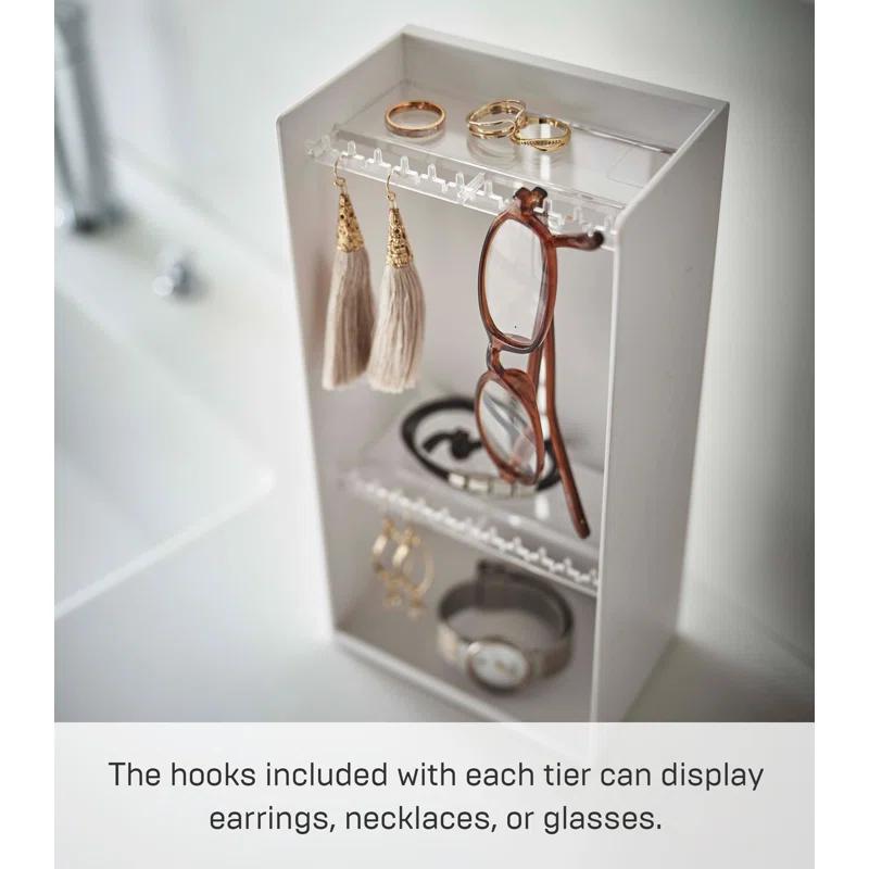 Yamazaki Home Tower Makeup Jewelry Stand