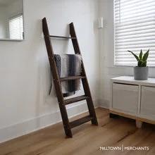 Milltown Merchants 54'' Solid Wood Blanket Ladder