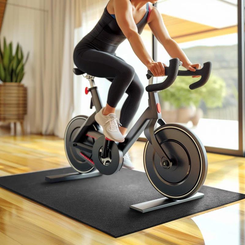 Mohawk Home Solid Multi Purpose 1/2" Non Skid Heavy Duty Rubber Gym Mat