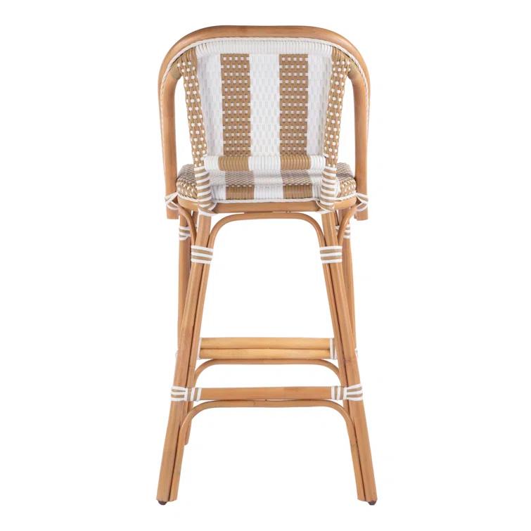 Birch Lane™ Euporie Woven Bar Stool
