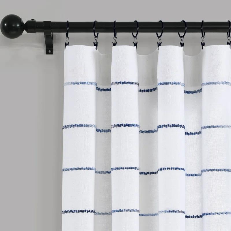 Reyna Semi Sheer Curtain Pair (Set of 2)