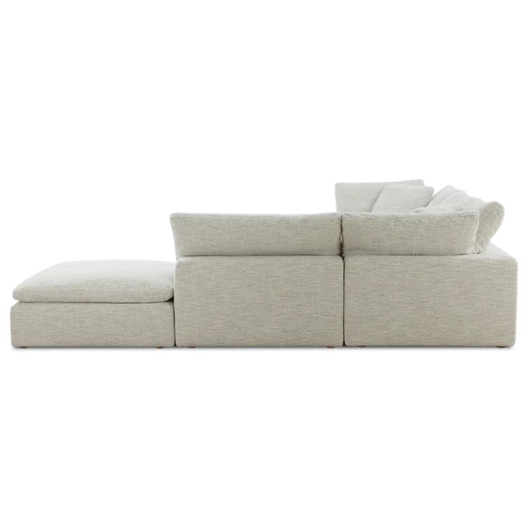 Desert Sage Performance Fabric Modular Sectional with Removable Cushions