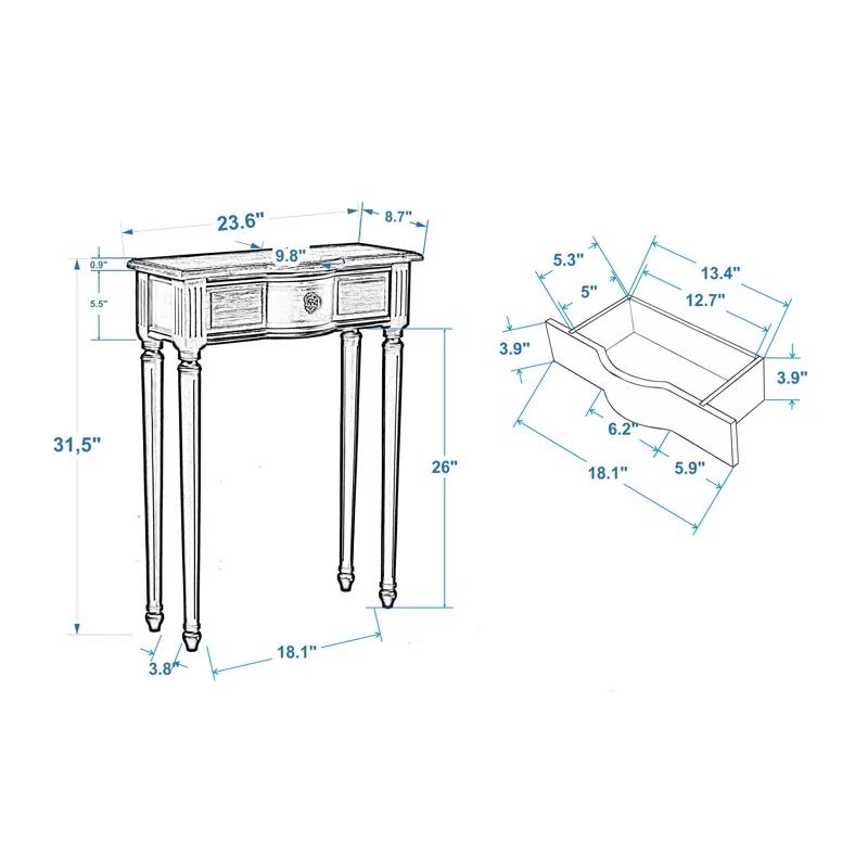 Kelly Clarkson Home Gabi 24'' Console Table