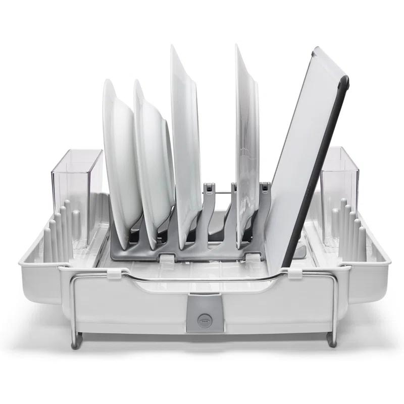 OXO OXO Stainless Steel Countertop Dish Rack