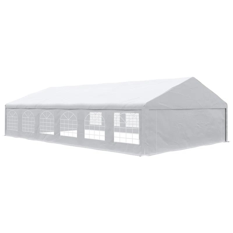 Outsunny 39 Ft. W x 23 Ft. D Steel Canopy