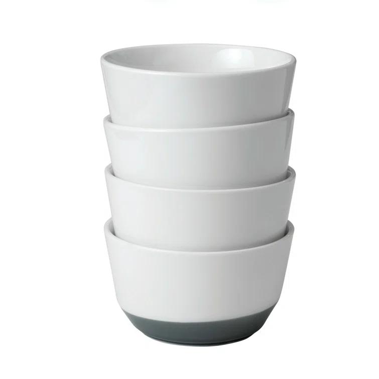 Austin Libbey 28-Ounce Porcelain Soup Salad Bowl, Set Of 4 (Set of 4)