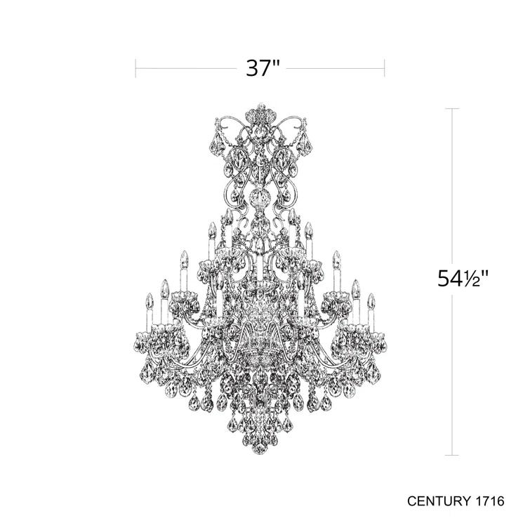 Century 20 - Light Empire Chandelier