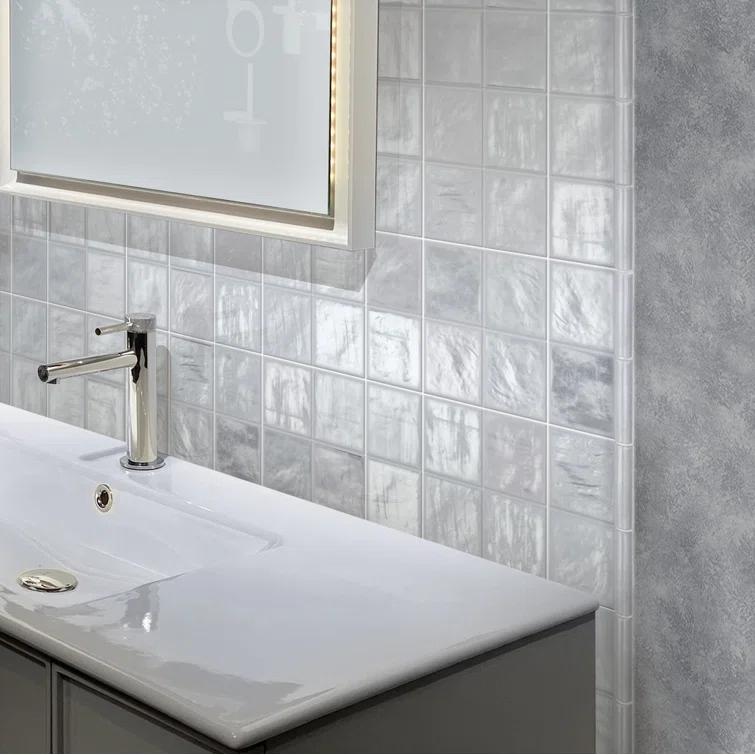 Apollo Tile 60 pack 4 in. x 4 in. Polished and Honed Ceramic Subway Wall Tile (6.48 sq. ft./Case)